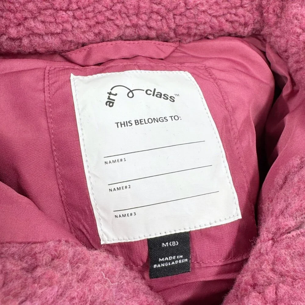 NEW Art Class Girls Shearling Shacket Coat - Size Medium